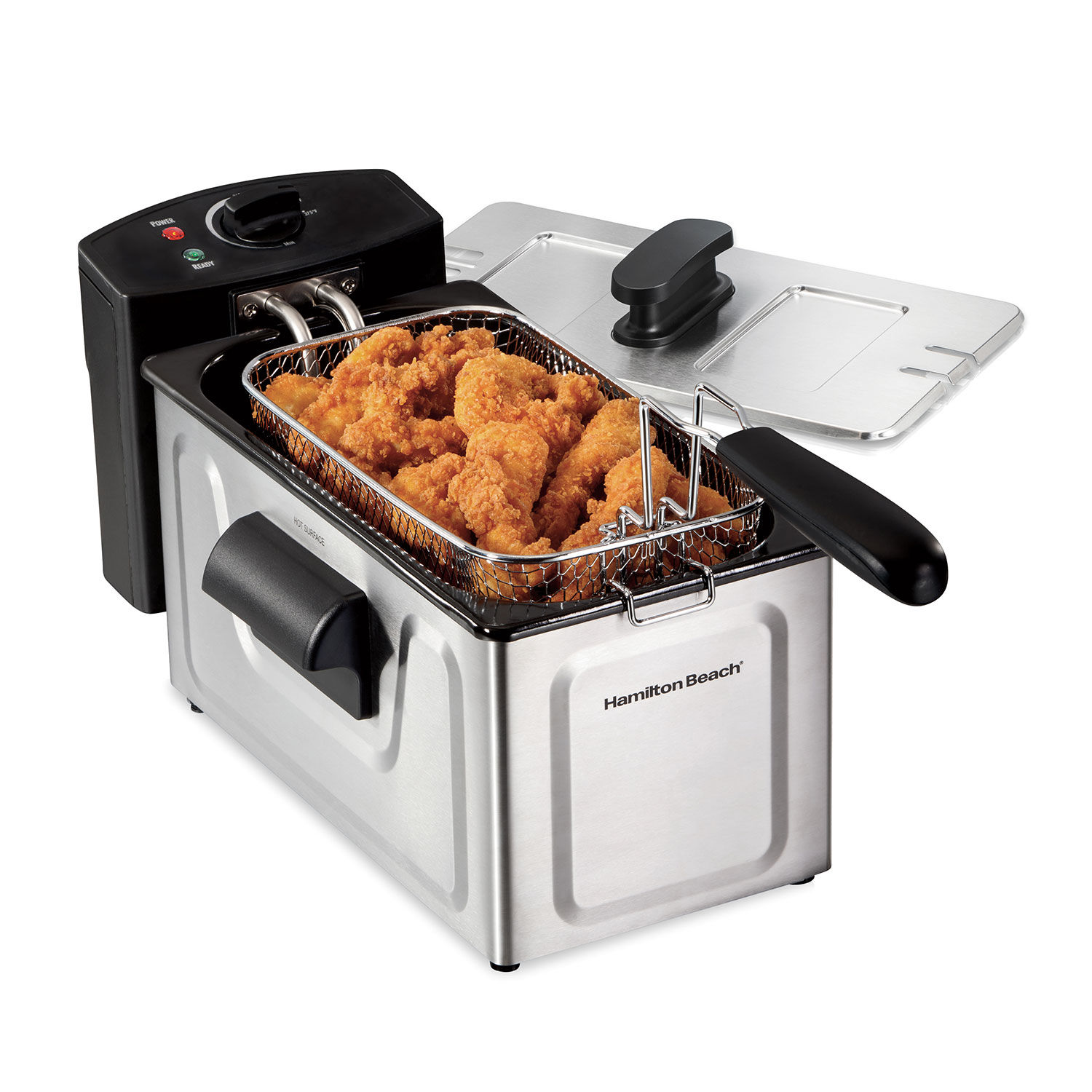 Hamilton Beach 8 Cup Single Basket Deep Fryer