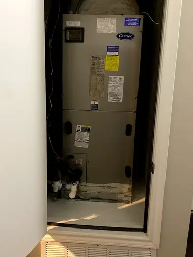 Upflow electric carrier Air handler Heating repair FOrt Worth Tx