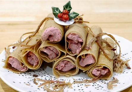 Christmas Pâté Yule Logs'