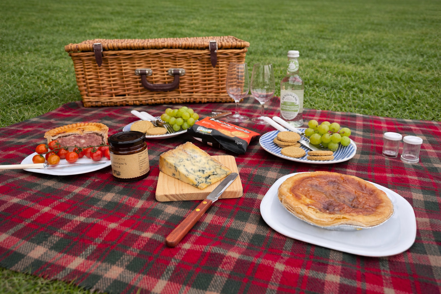 Derbyshire Products Picnic Hamper