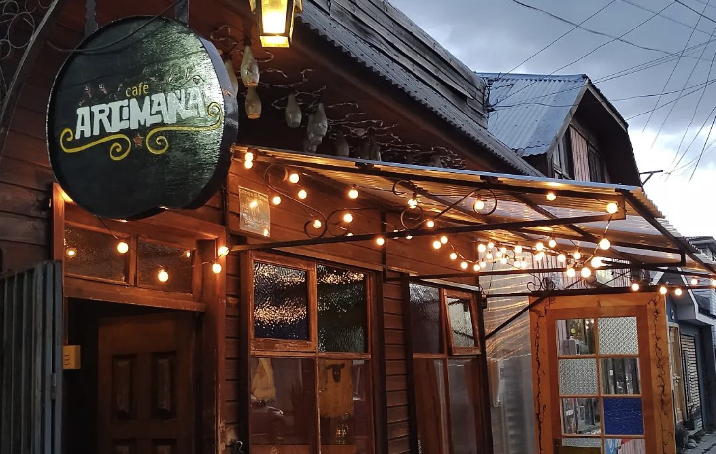 Restaurant at Puerto Natales