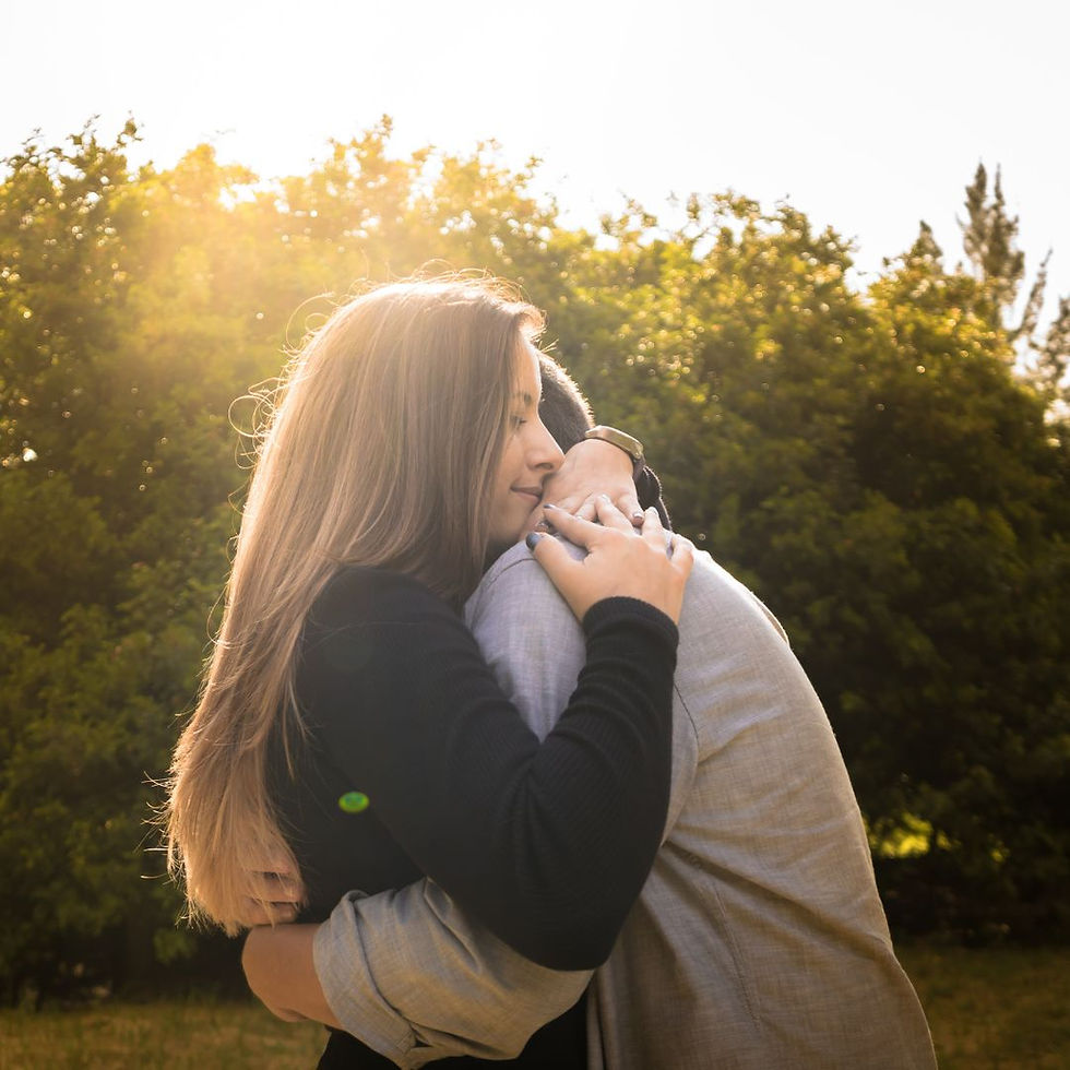 Supportive embrace showing compassion and believing survivors during Sexual Assault Awareness Month