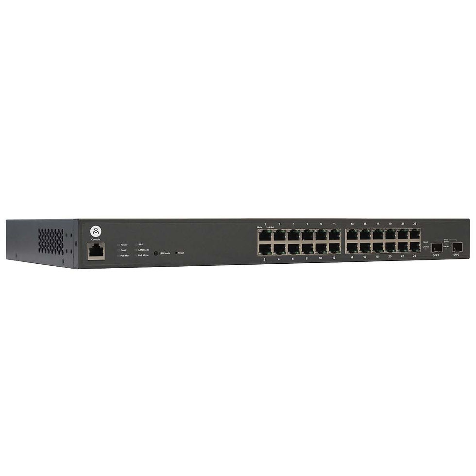 S24 24-Port PoE+ Cloud-Managed Switch (410W, 10Gbps Uplinks)