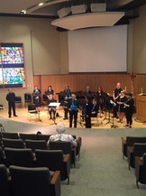 Flute choir performance, 2015