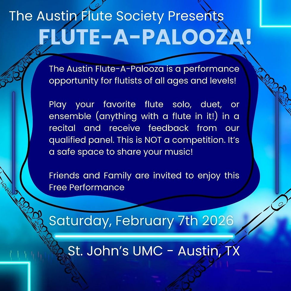 2nd Annual Flute-a-Palooza