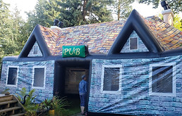 The Castlerock inflatable pub