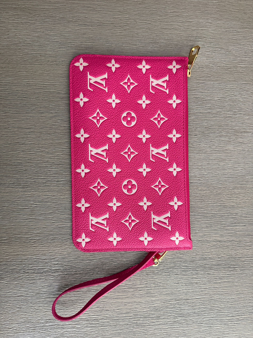 Thumbnail: LV Spring in the City Neverfull Pouch RARE!
