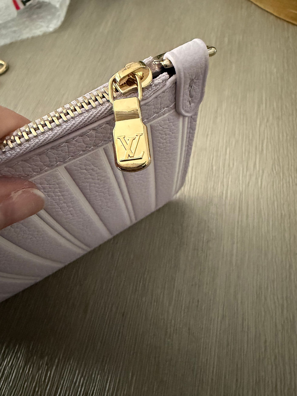 Thumbnail: LV Neverfull BB Pouch in Misty Lilac