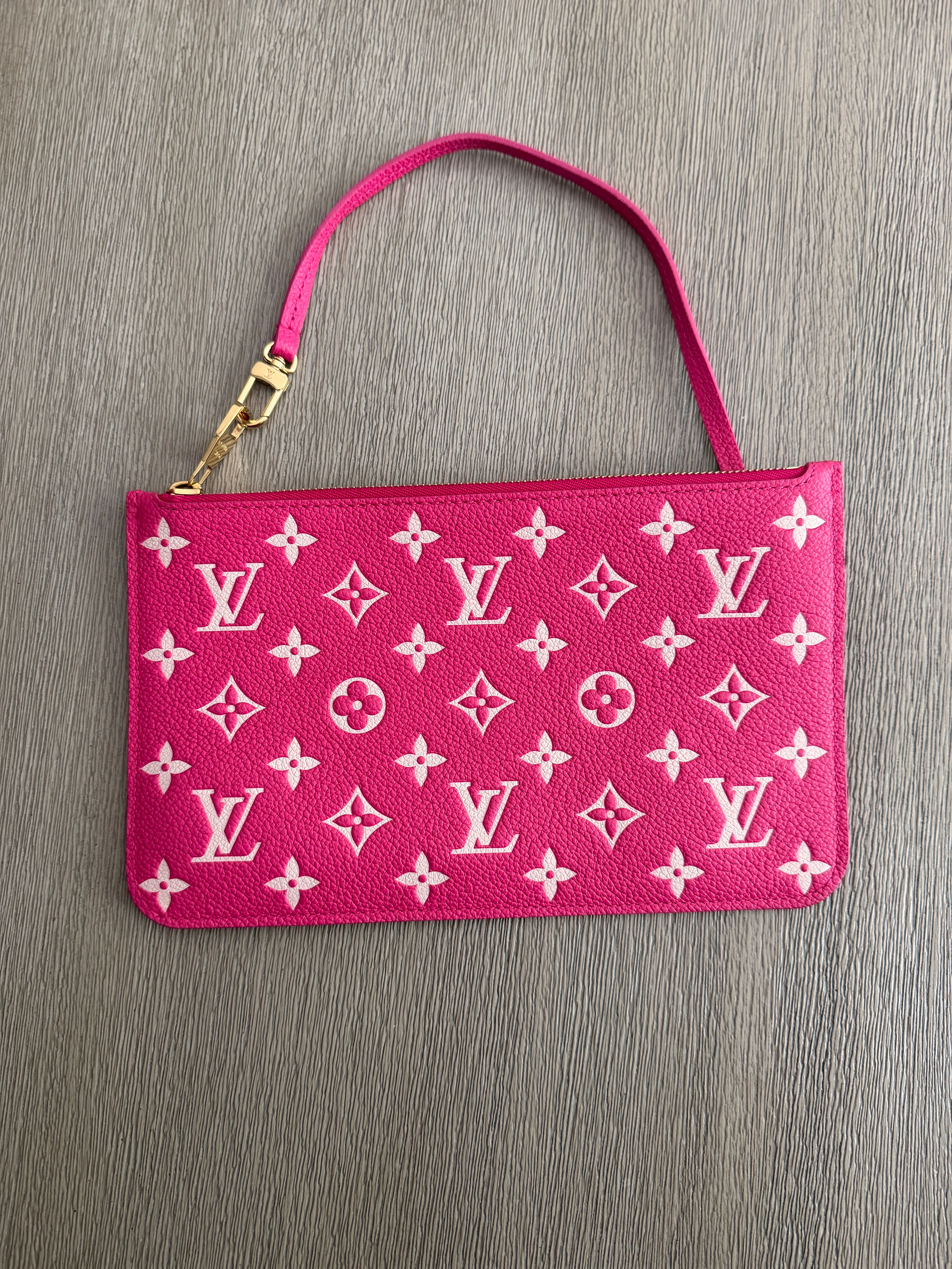 LV Spring in the City Neverfull Pouch RARE!