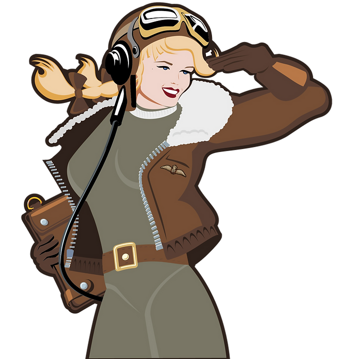 Pin Up Les 3 Planeurs