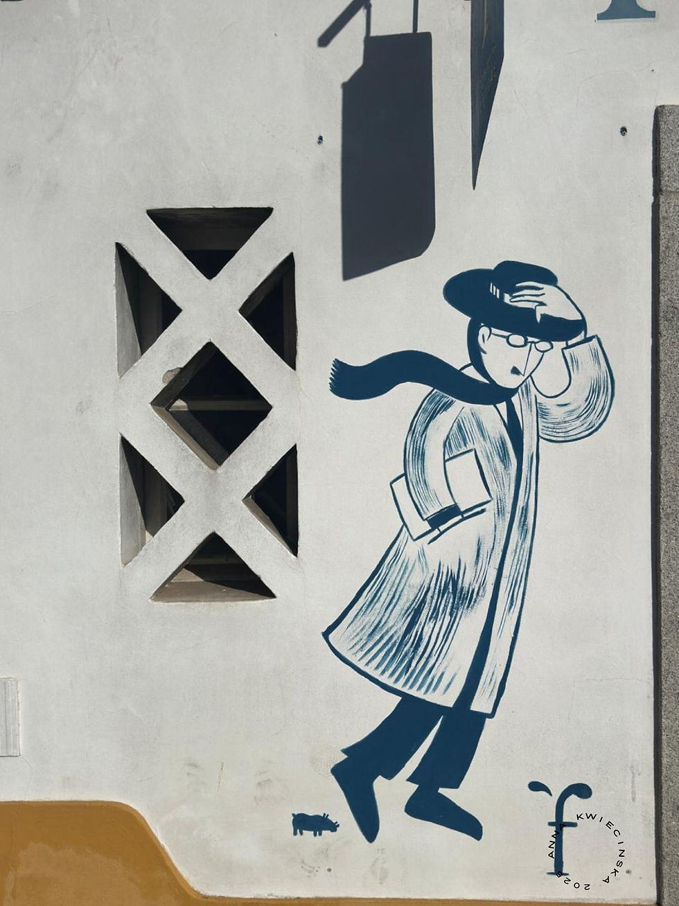 LISBON - street art - Pessoa