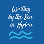 Writing by the sea in Hydra