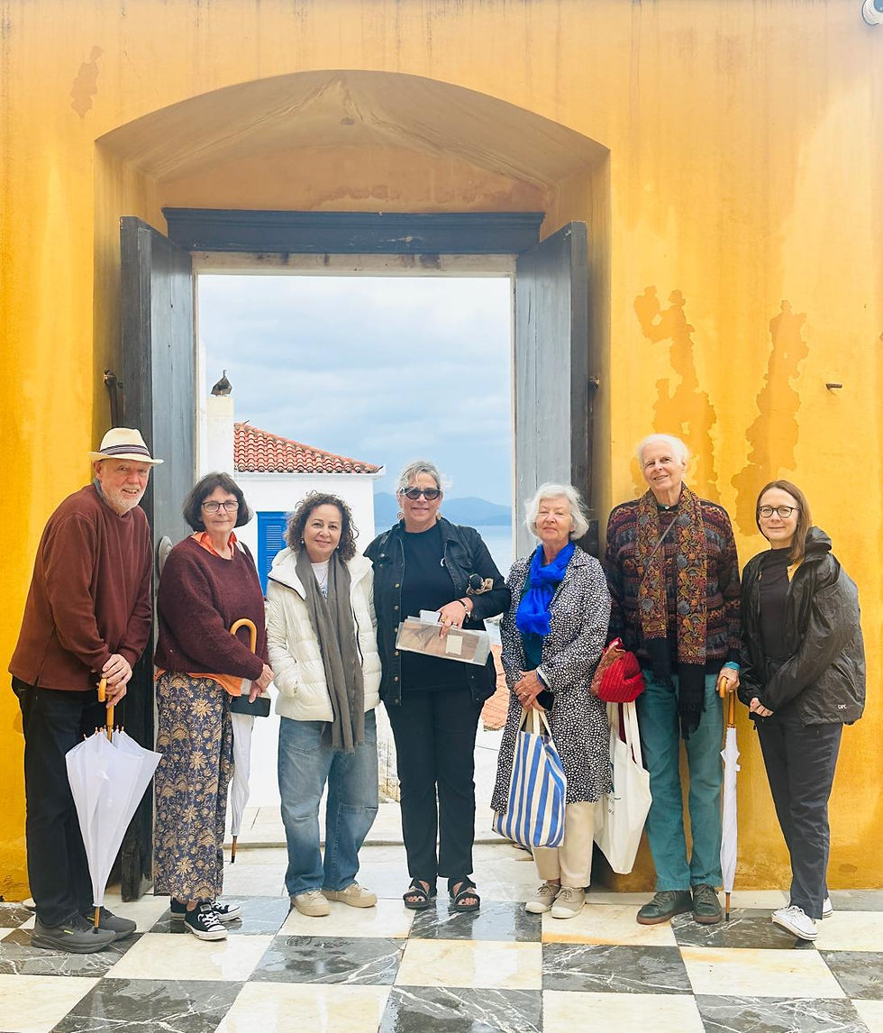 Writing by the Sea in Hydra Retreat