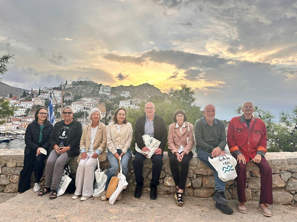 Writing by the Sea in Hydra Retreat