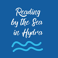 Reading by the sea in Hydra logo LOGO NEW .png