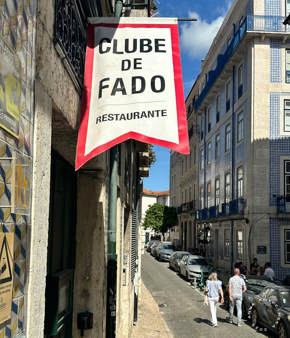 LISBON - fado sign 2