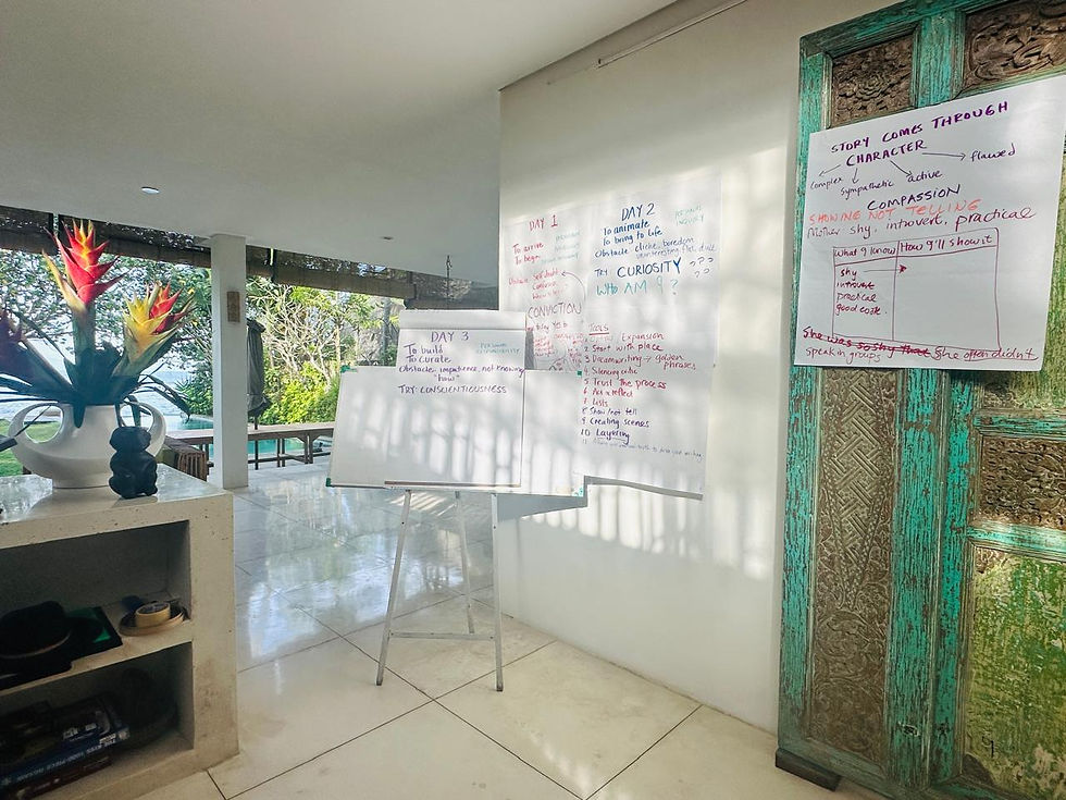 Birthing Your Book in Bali 2025 with Joanne Fedler