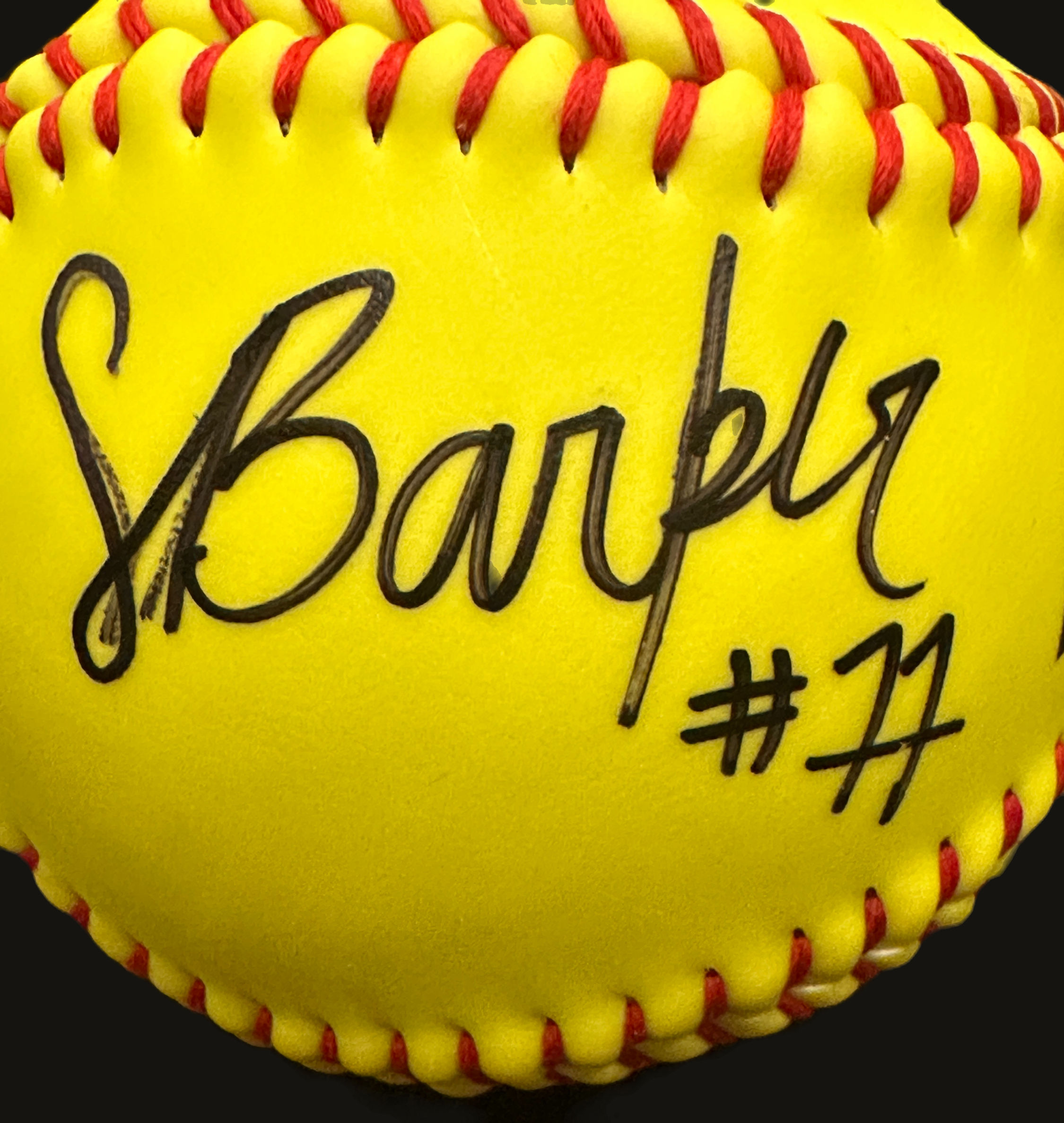 Sydney Barker Personalized Ball