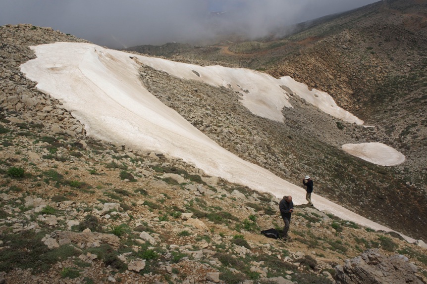 James clutterbuck and ori on mt hermon may 2015