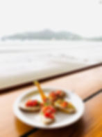 Vegetarian bruschetta