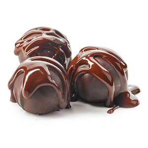 Mini trufas de chocolate