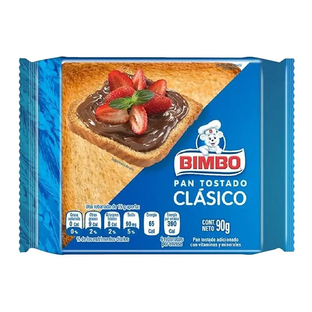Pan Tostado Bimbo Med