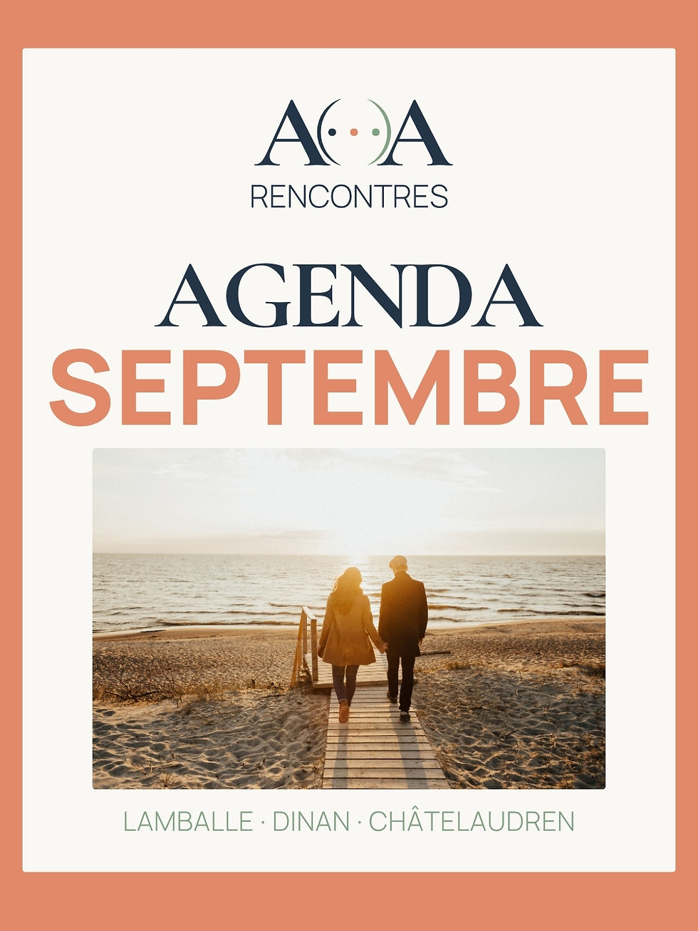 Les dates des prochaines soirées SEPTEMBRE 2026