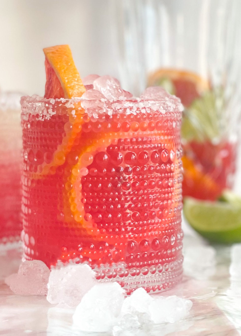 Sparkling Blood Orange Mocktail