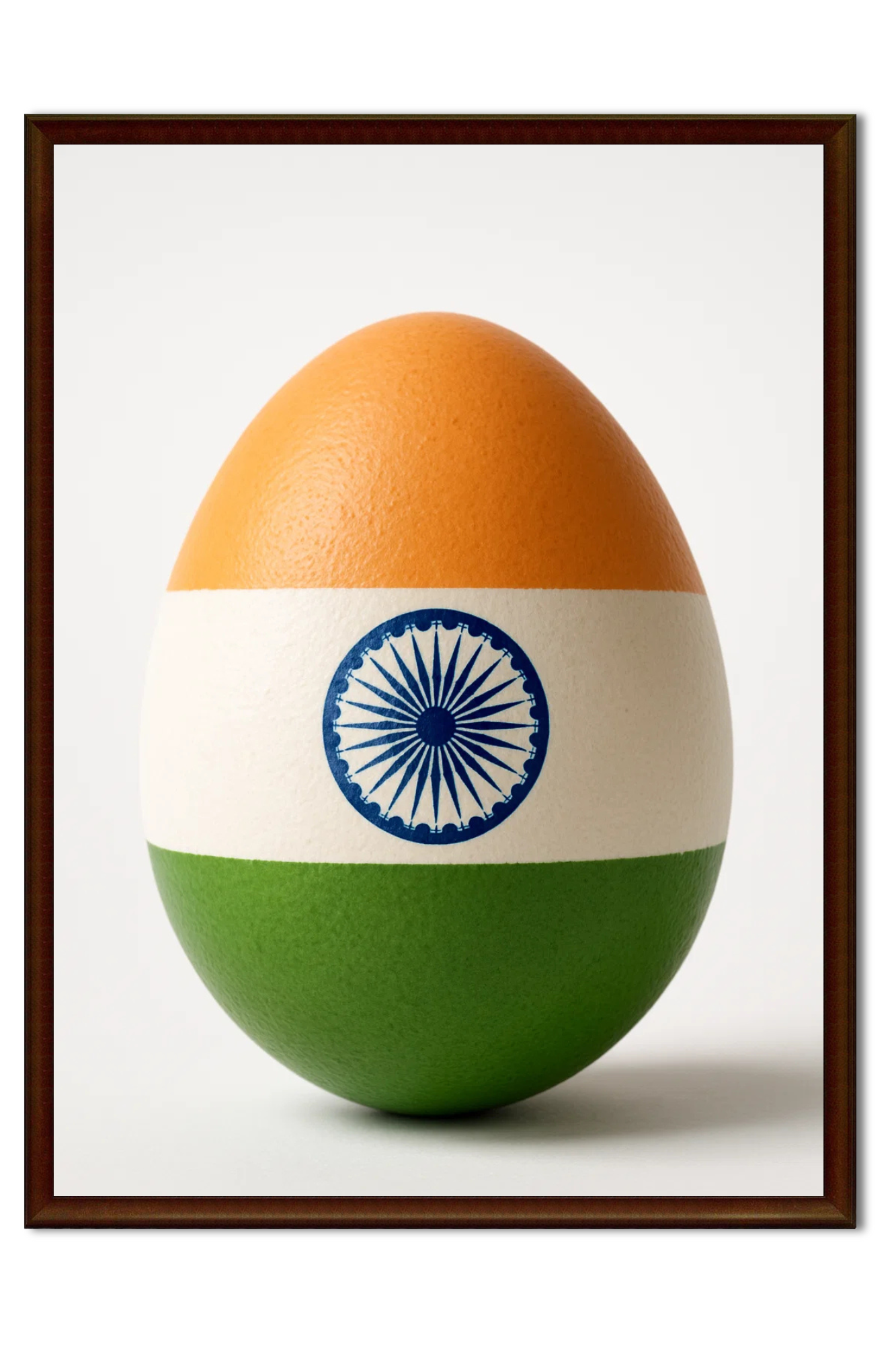 Egg of India – AI Art Wall Frame