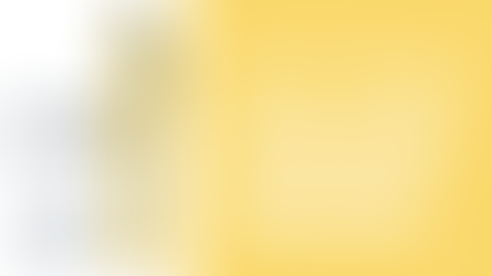 Woman standing at desk with laptop. Yellow background with "sit less stand more" text. Illustration style, calm mood.