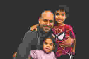 DJ Pia e filhos