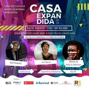 Casa Expandida - A Casa de Cultura aberta até a Meia-Noite!
