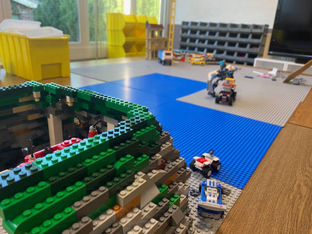 Elke dag Lego bouwen