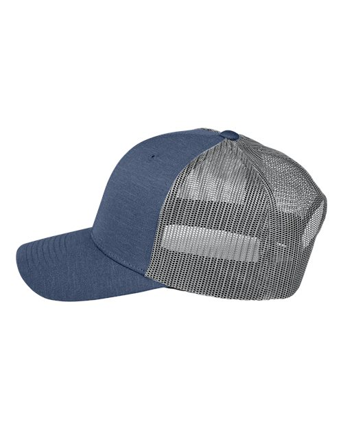 Thumbnail: Team 365 Zone Sonic Heather Trucker Cap  - TT802