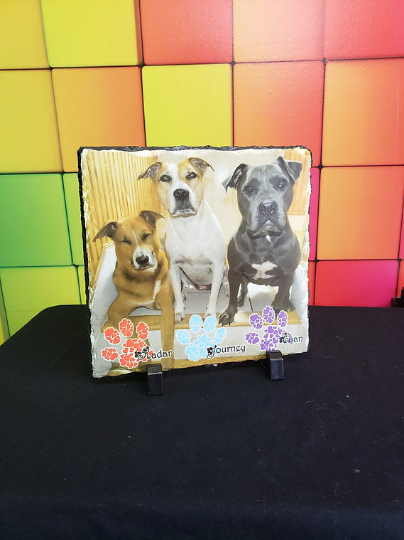 Thumbnail: Slate Photo Display