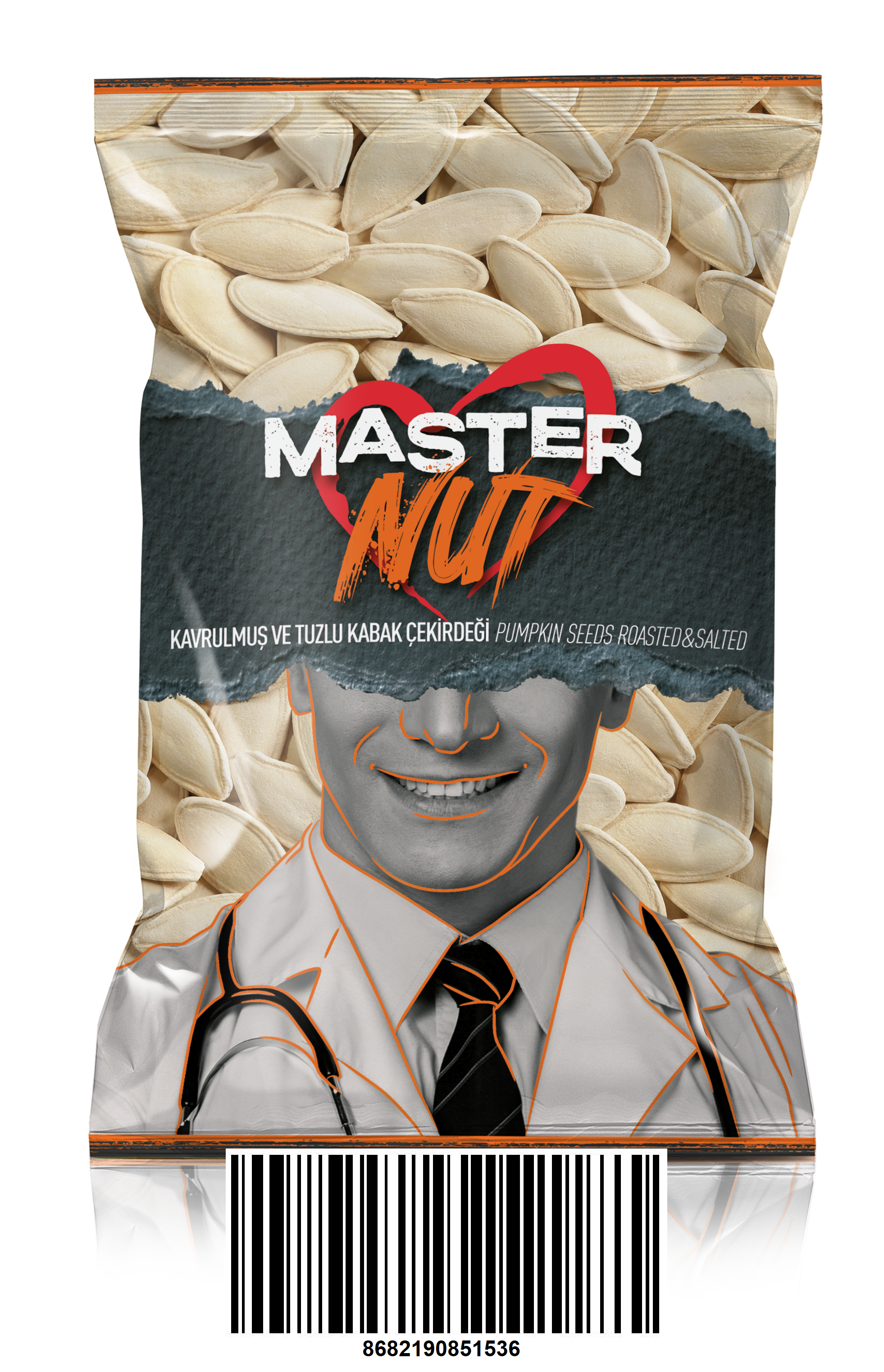 MasterNut Salted & Roasted Pumpkin Seeds