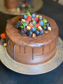 Täytesuklaakakku Veg Gf