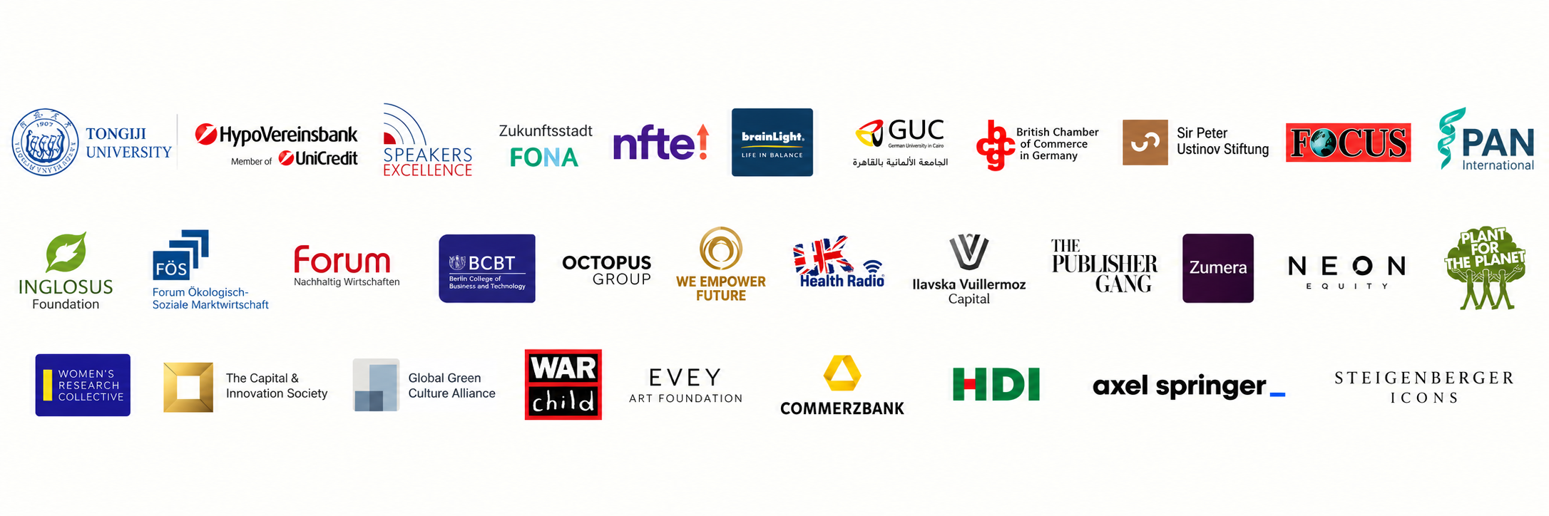 Get Your Wings partner logos