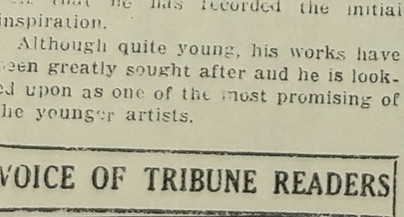 Tribune Readers' - 1929