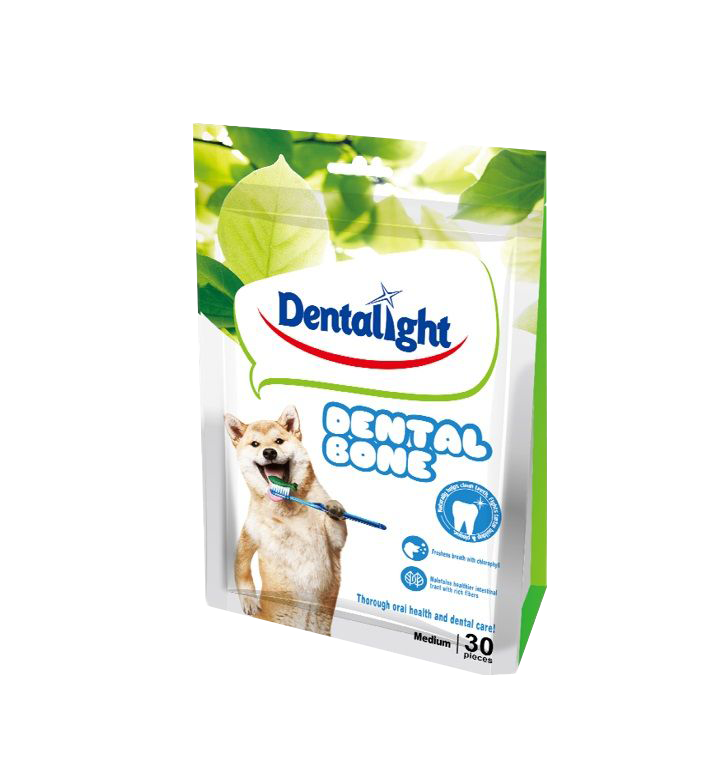 דנטלבון עלה חטיף דנטלי 60 יחידות Dentalight