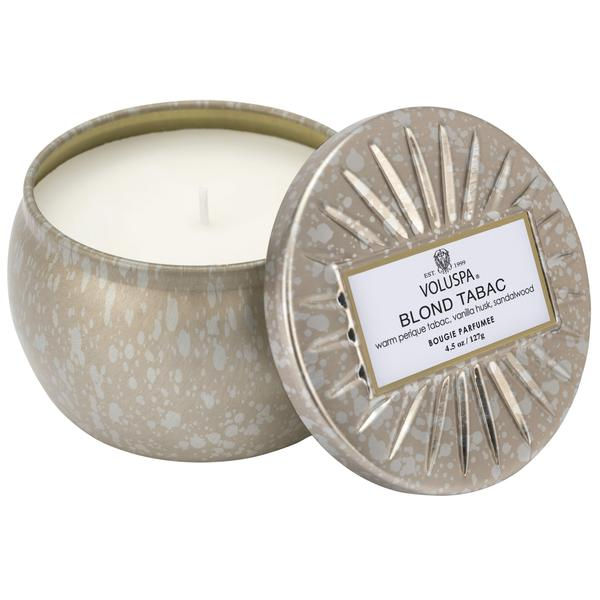 PETITE TIN CANDLE-BLOND TABAC FRAGRANCE