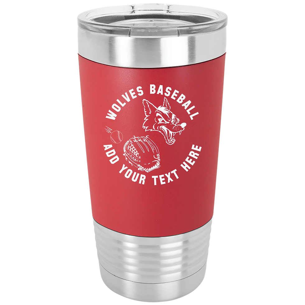 Thumbnail: EHS BB - Laser Engraved 20 oz. Stainless Steel Silicone Grip Tumblers