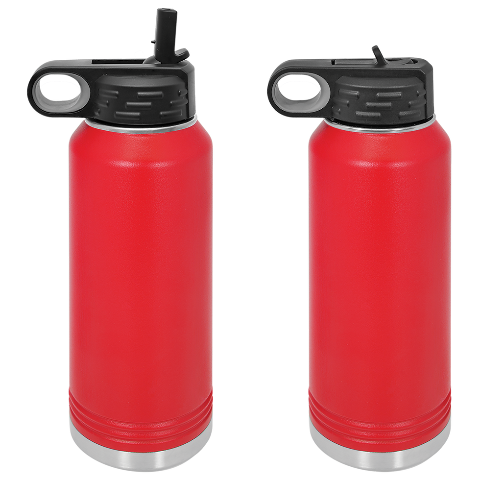 Thumbnail: Laser Engraved 32 oz. Stainless Steel Water Bottle