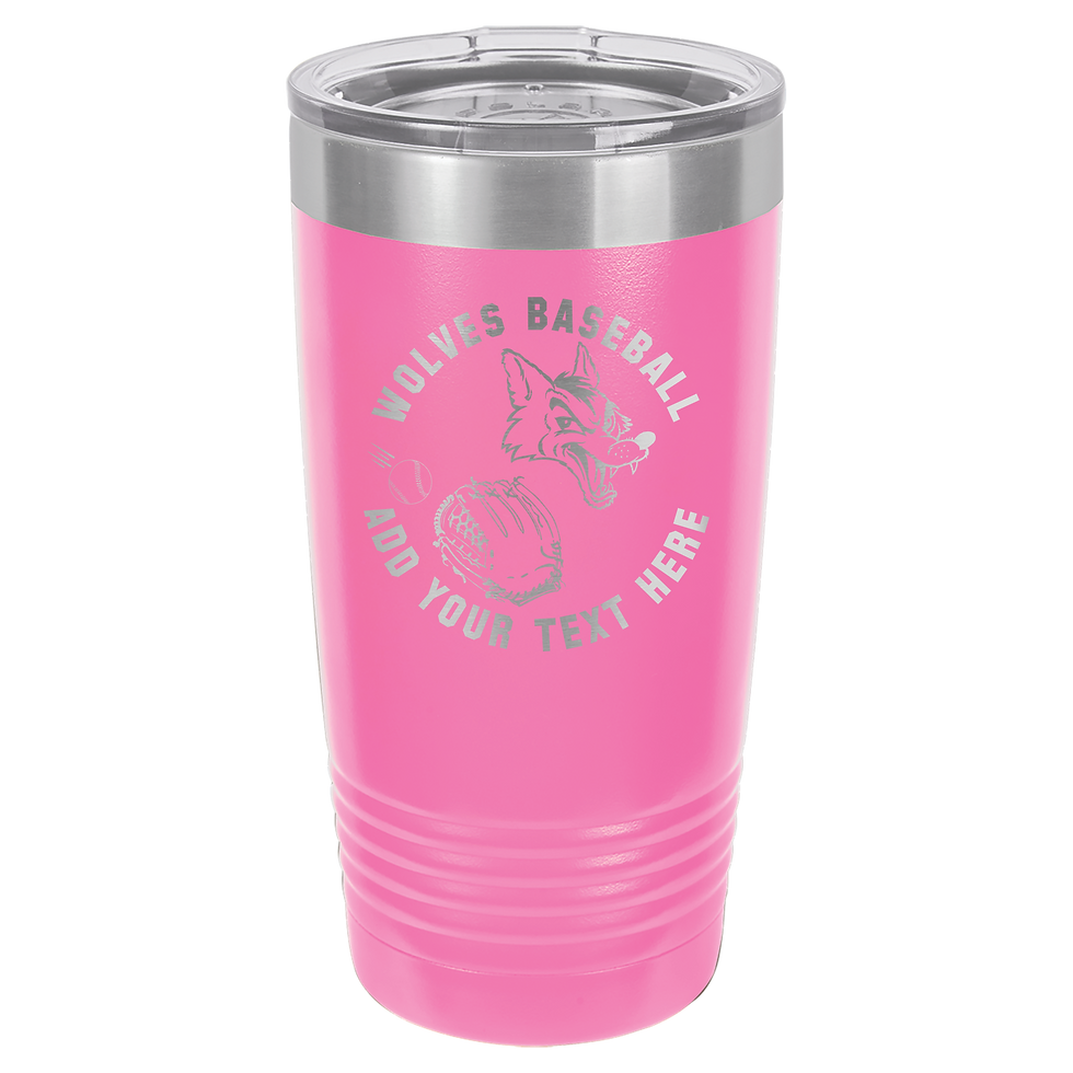 Thumbnail: EHS BB - Laser Engraved 20 oz. Stainless Steel Tumblers