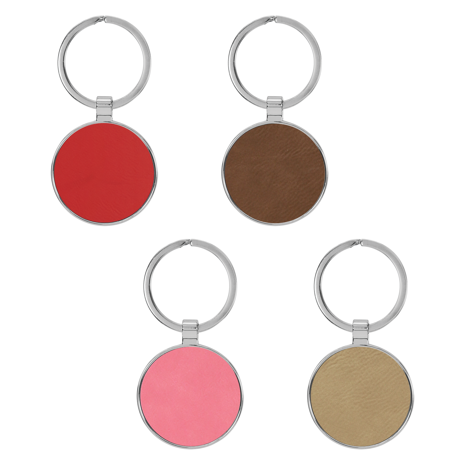 Ely Timberwolves Leatherette/Metal Keychains