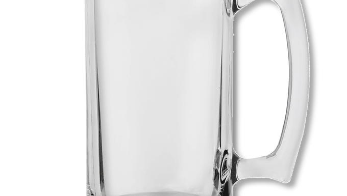 Ely Timberwolves Design Laser Engraved 26 oz Beer Mug (1-Pack)