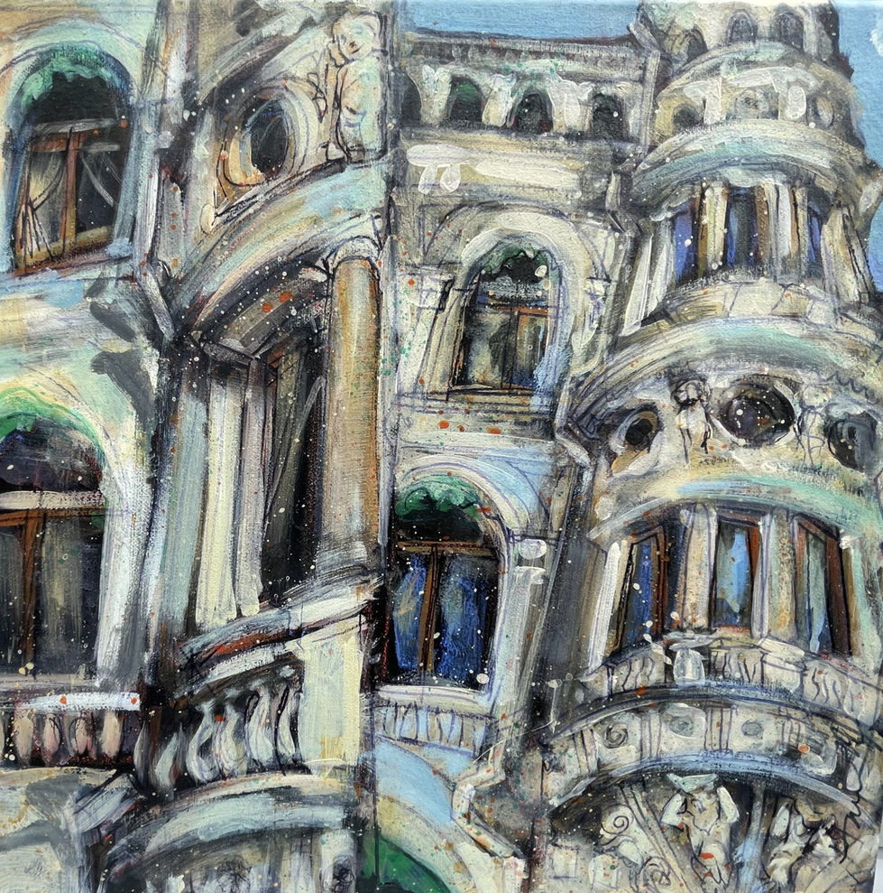 Ornate Building in Östermalm