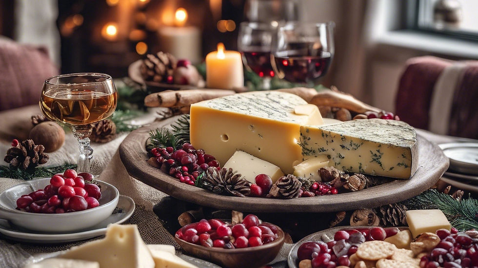 christmas table with holiday food and cheese____edited.jpg
