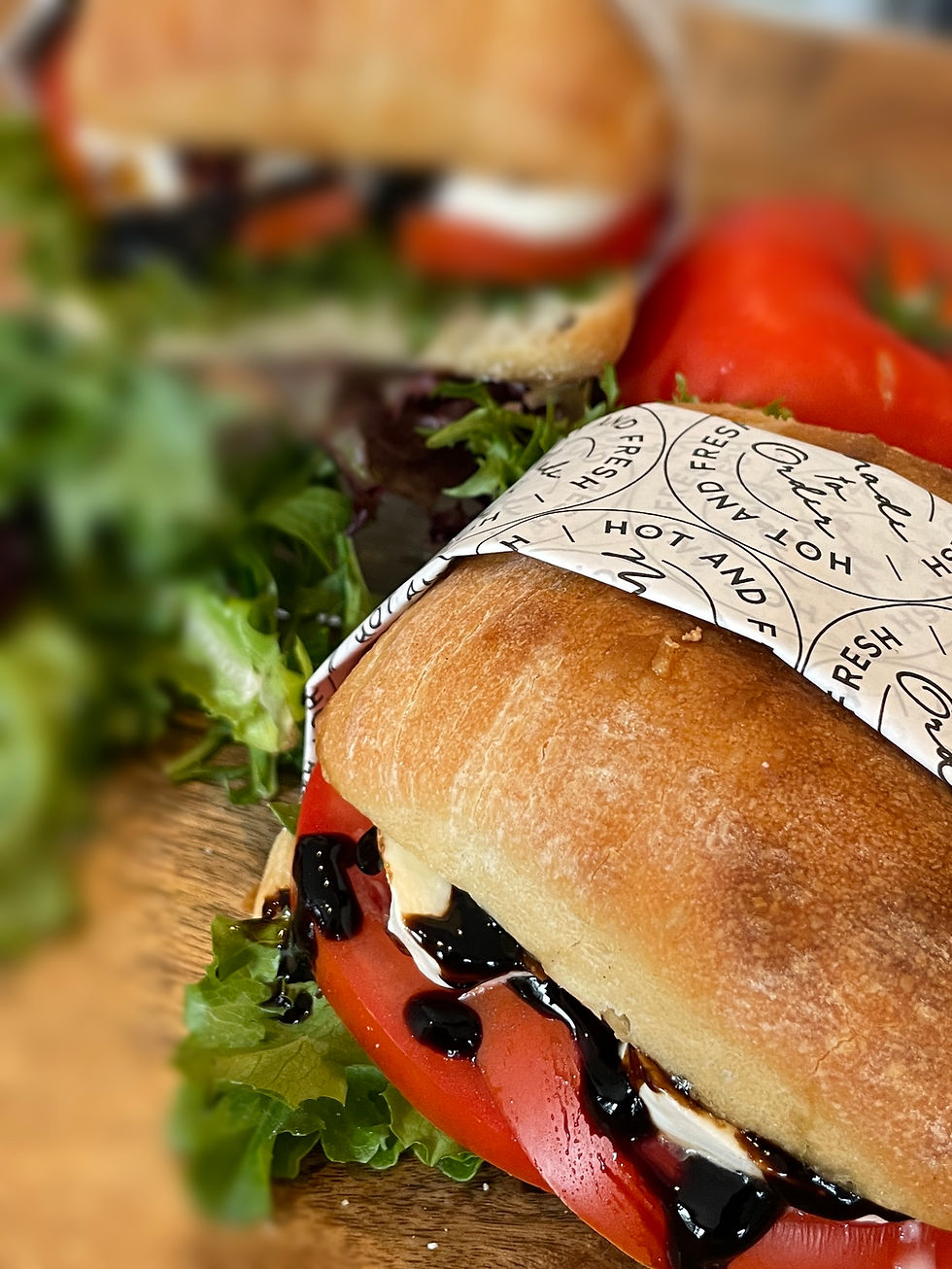 Thumbnail: Caprese Artisan Sandiwches