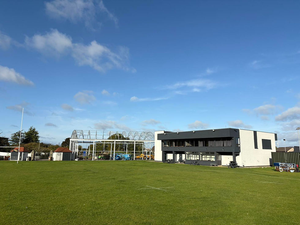 The build at Forthill is well underway as well.